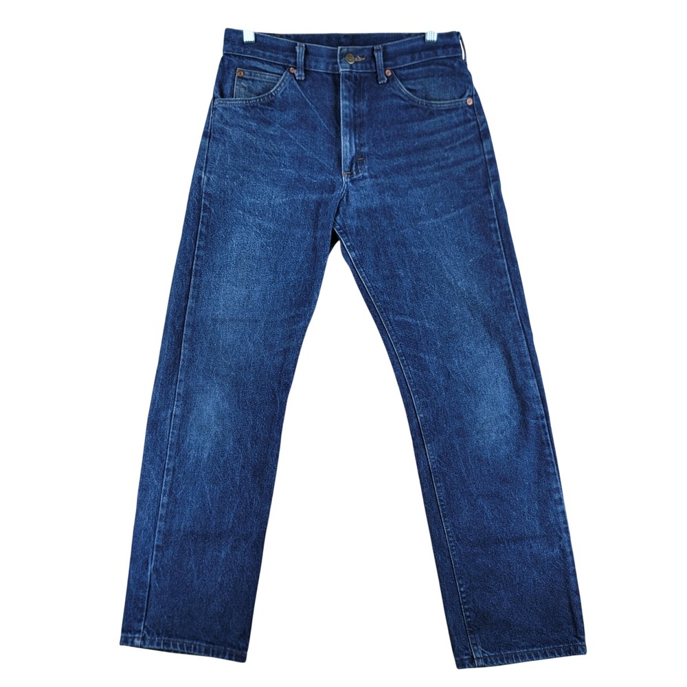 Vintage 80'a Lee Jeans Mens 30x29 Blue Union Made in USA Straight Leg Denim